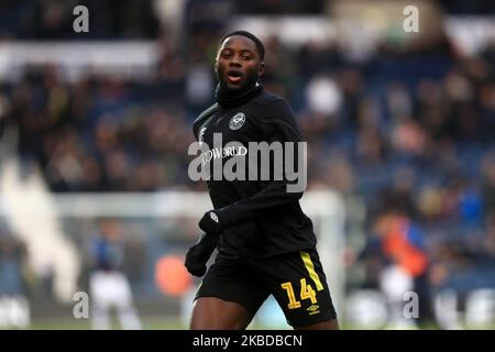 Josh Dasilva von Brentford während des Sky Bet Championship-Spiels zwischen West Bromwich Albion und Brentford am Samstag, dem 21.. Dezember 2019, im Hawthorns, West Bromwich. (Foto von Leila Coker/MI News/NurPhoto) Stockfoto