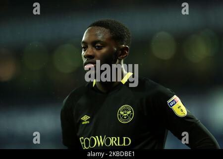 Josh Dasilva von Brentford während des Sky Bet Championship-Spiels zwischen West Bromwich Albion und Brentford am Samstag, dem 21.. Dezember 2019, im Hawthorns, West Bromwich. (Foto von Leila Coker/MI News/NurPhoto) Stockfoto