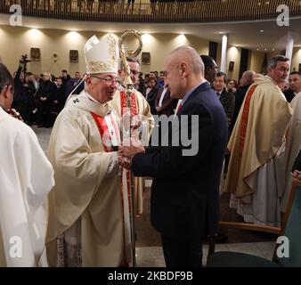 Antonio Frendo, Erzbischof von Tirana und Nötigung, veranstaltet