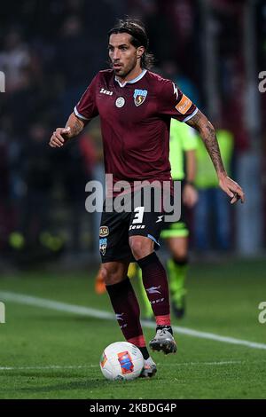 Walter Lopez von US Salernitana 1919 während des Serie B-Spiels zwischen US Salernitana 1919 und Pordenone Calcio im Stadio Arechi, Salerno, Italien am 26. Dezember 2019 (Foto: Giuseppe Maffia/NurPhoto) Stockfoto