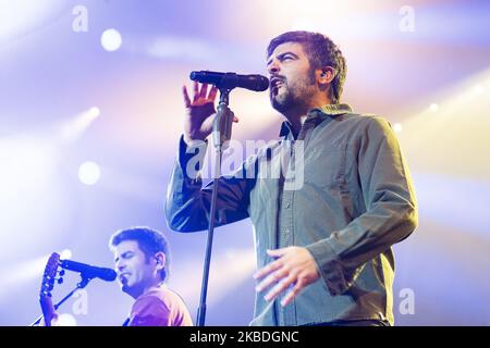 Sängerin Estopa tritt am 26. Dezember 2019 im Wizink Center in Madrid, Spanien, auf. (Foto von Oscar Gonzalez/NurPhoto) Stockfoto