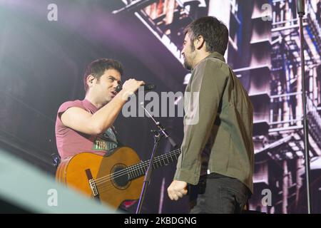 Sängerin Estopa tritt am 26. Dezember 2019 im Wizink Center in Madrid, Spanien, auf. (Foto von Oscar Gonzalez/NurPhoto) Stockfoto