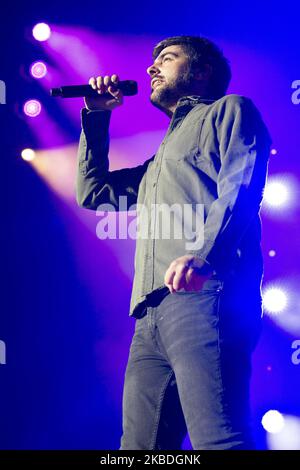 Sängerin Estopa tritt am 26. Dezember 2019 im Wizink Center in Madrid, Spanien, auf. (Foto von Oscar Gonzalez/NurPhoto) Stockfoto