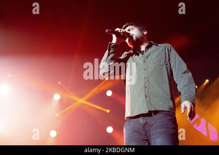 Sängerin Estopa tritt am 26. Dezember 2019 im Wizink Center in Madrid, Spanien, auf. (Foto von Oscar Gonzalez/NurPhoto) Stockfoto