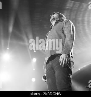 Sängerin Estopa tritt am 26. Dezember 2019 im Wizink Center in Madrid, Spanien, auf. (Foto von Oscar Gonzalez/NurPhoto) Stockfoto