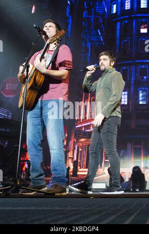 Sängerin Estopa tritt am 26. Dezember 2019 im Wizink Center in Madrid, Spanien, auf. (Foto von Oscar Gonzalez/NurPhoto) Stockfoto