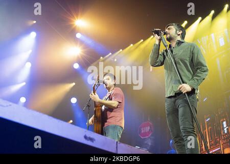 Sängerin Estopa tritt am 26. Dezember 2019 im Wizink Center in Madrid, Spanien, auf. (Foto von Oscar Gonzalez/NurPhoto) Stockfoto