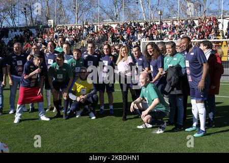 Jose Ortega Cano nimmt an der wohltätigen Fußballparty der PRODIS-Stiftung zwischen Künstlern und Proman in Madrid Teil. 28. Dezember 2019 Spanien (Foto von Oscar Gonzalez/NurPhoto) Stockfoto