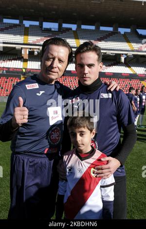 Jose Ortega Cano nimmt an der wohltätigen Fußballparty der PRODIS-Stiftung zwischen Künstlern und Proman in Madrid Teil. 28. Dezember 2019 Spanien (Foto von Oscar Gonzalez/NurPhoto) Stockfoto