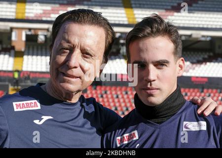 Jose Ortega Cano nimmt an der wohltätigen Fußballparty der PRODIS-Stiftung zwischen Künstlern und Proman in Madrid Teil. 28. Dezember 2019 Spanien (Foto von Oscar Gonzalez/NurPhoto) Stockfoto