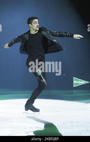 der spanische Eiskunstläufer Javier Fernandez während der „Revolution on Ice“ am 28 2019. Dezember im Coliseum Madrid in Madrid, Spanien. (Foto von Oscar Gonzalez/NurPhoto) Stockfoto