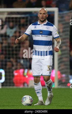 Toni Leistner von den Queens Park Rangers in Aktion während des Sky Bet Championship-Spiels zwischen den Queens Park Rangers und Hull City im Loftus Road Stadium, London am Samstag, den 28.. Dezember 2019. (Foto von Jacques Feeney/MI News/NurPhoto) Stockfoto