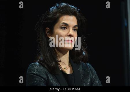 Olivia Polski nimmt an dem Wettbewerb in Paris Teil, der am 19. Dezember 2019 in Paris stattfand (Foto: Daniel Pier/NurPhoto) Stockfoto