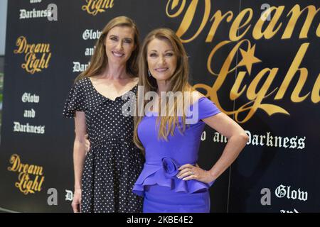 Die britische Schauspielerin Jane Seymour nimmt an der Pressekonferenz „Resplandor y tinieblas“ im VP Plaza Espana Design Hotel am 08. Januar 2020 in Madrid, Spanien, Teil. (Foto von Oscar Gonzalez/NurPhoto) Stockfoto