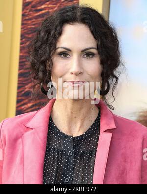 WESTWOOD, LOS ANGELES, KALIFORNIEN, USA - 11. JANUAR: Minnie Driver kommt bei der Los Angeles Premiere von Universal Pictures' 'Dolittle' an, die am 11. Januar 2020 im Regency Village Theatre in Westwood, Los Angeles, Kalifornien, USA, stattfand. (Foto von Xavier Collin/Image Press Agency/NurPhoto) Stockfoto