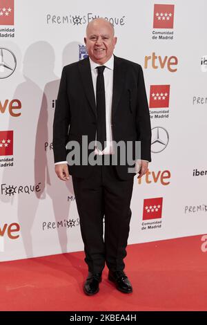 Agustin Almodovar nimmt an den XXV Forque Awards im Palacio Municipal de Congresos in Madrid, Spanien, Teil. 11. Januar 2020. (Foto von A. Ware/NurPhoto) Stockfoto