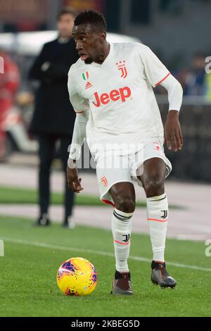 Blaise Matuidi von Juventus FC während des Spiels der italienischen Serie A 2019/2020 zwischen AS Roma und Juventus FC im Stadio Olimpico am 12. Januar 2020 in Rom, Italien. (Foto von Danilo Di Giovanni/NurPhoto) Stockfoto