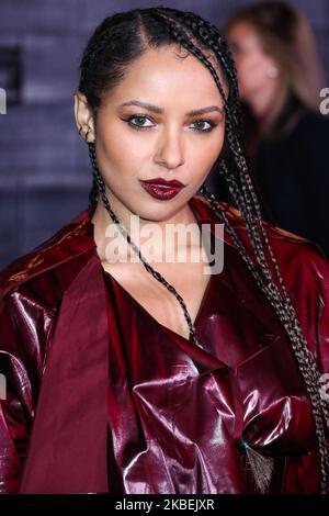 HOLLYWOOD, LOS ANGELES, KALIFORNIEN, USA - 14. JANUAR: Kat Graham kommt bei der Los Angeles Premiere von Columbia Pictures 'Bad Boys for Life' an, die am 14. Januar 2020 im TCL Chinese Theatre IMAX in Hollywood, Los Angeles, Kalifornien, USA, stattfand. (Foto von Xavier Collin/Image Press Agency/NurPhoto) Stockfoto