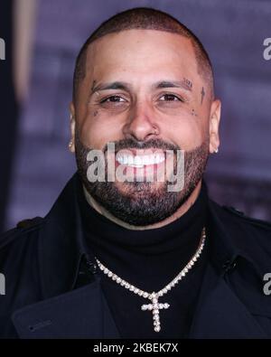 HOLLYWOOD, LOS ANGELES, KALIFORNIEN, USA - 14. JANUAR: Nicky Jam kommt bei der Los Angeles Premiere von Columbia Pictures 'Bad Boys for Life' an, die am 14. Januar 2020 im TCL Chinese Theatre IMAX in Hollywood, Los Angeles, Kalifornien, USA, stattfand. (Foto von Xavier Collin/Image Press Agency/NurPhoto) Stockfoto