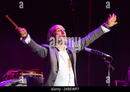 Der spanische Musiker Carlos Nunez während ihres Aufführens beim Festival Inverfest the Price in Madrid 18. Januar 2020 Spanien (Foto: Oscar Gonzalez/NurPhoto) Stockfoto