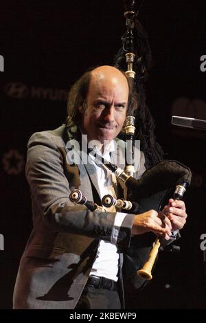 Der spanische Musiker Carlos Nunez während ihres Aufführens beim Festival Inverfest the Price in Madrid 18. Januar 2020 Spanien (Foto: Oscar Gonzalez/NurPhoto) Stockfoto