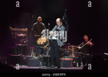 Der spanische Musiker Carlos Nunez während ihres Aufführens beim Festival Inverfest the Price in Madrid 18. Januar 2020 Spanien (Foto: Oscar Gonzalez/NurPhoto) Stockfoto