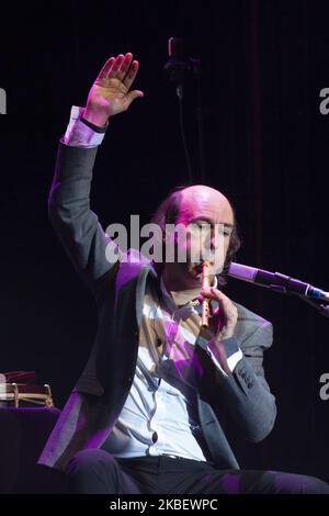 Der spanische Musiker Carlos Nunez während ihres Aufführens beim Festival Inverfest the Price in Madrid 18. Januar 2020 Spanien (Foto: Oscar Gonzalez/NurPhoto) Stockfoto