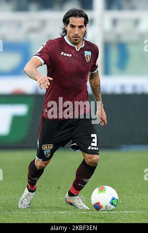 Walter Lopez von der US Salernitana 1919 beim Spiel der Serie B zwischen Delfino Pescara 1936 und US Salernitana 1919 im Stadio Adriatico, Pescara, Italien, am 19. Januar 2020 (Foto: Giuseppe Maffia/NurPhoto) Stockfoto