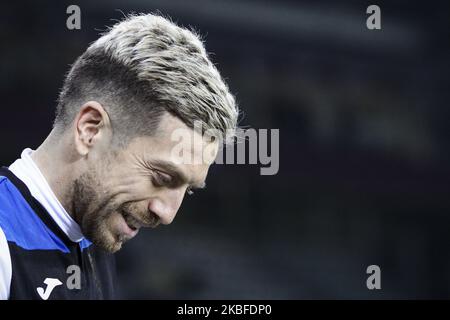 Atalanta-Stürmer Alejandro Gomez (10) schaut während des Fußballspiels der Serie A n.21 TORINO - ATALANTA am 25. Januar 2020 im Stadio Olimpico Grande Torino in Turin, Piemont, Italien, nach. (Foto von Matteo Bottanelli/NurPhoto) Stockfoto