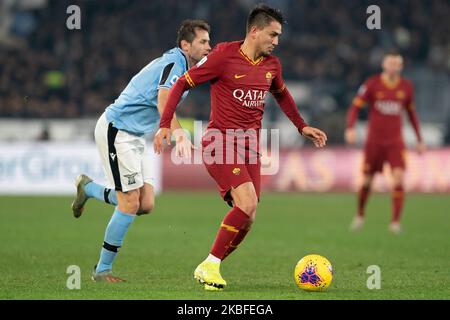 Cengiz unter AS Roma während der italienischen Serie A 2019/2020 Spiel zwischen AS Roma und SS Lazio im Stadio Olimpico am 26. Januar 2020 in Rom, Italien. (Foto von Danilo Di Giovanni/NurPhoto) Stockfoto