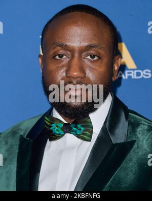 LOS ANGELES, KALIFORNIEN, USA - 25. JANUAR: Byron Bowers kommt bei den Annual Directors Guild of America Awards 72. an, die im Ritz-Carlton Hotel in L.A. abgehalten werden Live am 25. Januar 2020 in Los Angeles, California, USA. (Foto von Image Press Agency/NurPhoto) Stockfoto