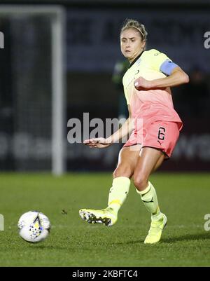 Steph Houghton von Manchester City WFC beim Halbfinale des Continental Cup zwischen Arsenal Women und Manchester City Women am 29. Januar 2020 im Meadow Park Stadium in Borehamwood, England (Foto by Action Foto Sport/NurPhoto) Stockfoto