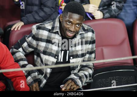 11 Ousmane Dembele aus Frankreich des FC Barcelona beim La Liga-Spiel zwischen dem FC Barcelona und Levante UD am 02. Februar 2020 im Camp Nou in Barcelona, Spanien. (Foto von Xavier Bonilla/NurPhoto) Stockfoto