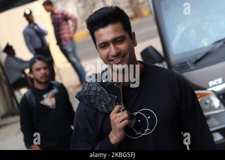 Der indische Schauspieler Vicky Kaushal kommt am 03. Februar 2020 zur Vorstellung des kommenden Bollywood-Films „Bhoot – Part One : The Haunted Ship“ in Mumbai, Indien. (Foto von Himanshu Bhatt/NurPhoto) Stockfoto