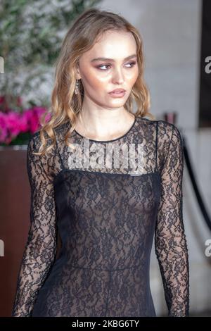 Lily-Rose Depp nimmt am 02. Februar 2020 an der EE British Academy Film Awards 2020 After Party im Grosvenor House Hotel in London, England, Teil. (Foto von Robin Pope/NurPhoto) Stockfoto