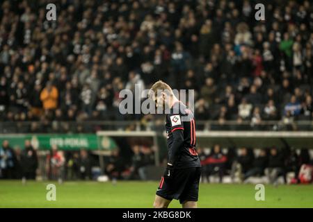 Timo Werner von Leipzig beim DFB-Cup-Spiel zwischen Eintracht Frankfurt und RB Leipzig am 04. Februar 2020 in der Commerzbank-Arena in Frankfurt am Main. (Foto von Peter Niedung/NurPhoto) Stockfoto