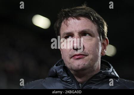 Hearts-Manager Daniel Stendel vor dem Spiel der Scottish Premier League zwischen Hearts und Kilmarnock im Tynecastle Park am 05. Februar 2020 in Edinburgh, Schottland. (Foto von Ewan Bootman/NurPhoto) Stockfoto