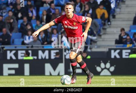 Martin Valjent während des Spiels zwischen RCD Espanyol und RDC Mallorca, entsprechend der Woche 23 der Liga Santander, spielte am 09.. februar 2020 im RCDE-Stadion in Barcelona, Spanien. (Foto von Joan Valls/Urbanandsport/NurPhoto) Stockfoto