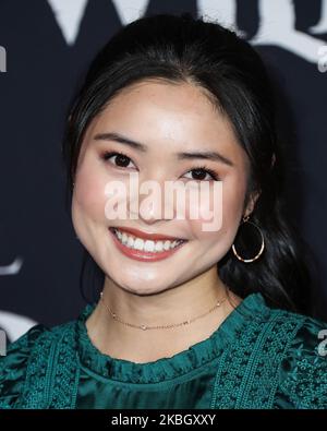 HOLLYWOOD, LOS ANGELES, KALIFORNIEN, USA - 13. FEBRUAR: Ashley Liao kommt zur Weltpremiere von „The Call of the Wild“, die 20. Century Studios am 13. Februar 2020 im El Capitan Theatre in Hollywood, Los Angeles, Kalifornien, USA, feierte. (Foto von Xavier Collin/Image Press Agency/NurPhoto) Stockfoto