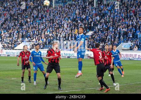 Marcel kostspielig von Magdeburg während des 3. Bundesliga-Spiel zwischen 1. FC Magdeburg und Chemnitzer FC in der MDCC-Arena am 15. Februar 2020 in Magdeburg (Foto: Peter Niedung/NurPhoto) Stockfoto