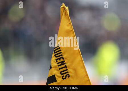 Ein Detail des Allianz Stadions während des Fußballspiels der Serie A zwischen dem FC Juventus und Brescia Calcio am 16. Februar 2020 in Turin, Italien. Juventus gewann 2-0 gegen Brescia. (Foto von Massimiliano Ferraro/NurPhoto) Stockfoto