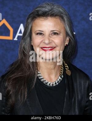 HOLLYWOOD, LOS ANGELES, KALIFORNIEN, USA - 18. FEBRUAR: Die Schauspielerin Tracey Ullman kommt zur Weltpremiere von Disney und Pixars 'Onward', die am 18. Februar 2020 im El Capitan Theatre in Hollywood, Los Angeles, Kalifornien, USA, stattfand. (Foto von Xavier Collin/Image Press Agency/NurPhoto) Stockfoto