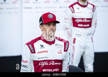 RÄIKKÖNEN Kimi (FIN), Alfa Romeo Racing C39, Portrait während der Formel 1 Wintertests auf dem Circuit de Barcelona - Catalunya am 19. Februar 2020 in Barcelona, Spanien. (Foto von Xavier Bonilla/NurPhoto) Stockfoto