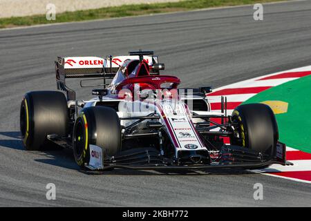 88 KUBICA Robert (pol), Reservefahrer von Alfa Romeo Racing, Aktion während der Formel 1 Wintertests auf dem Circuit de Barcelona - Catalunya am 19. Februar 2020 in Barcelona, Spanien. (Foto von Xavier Bonilla/NurPhoto) Stockfoto