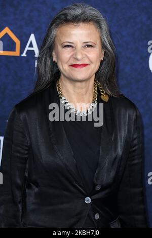 HOLLYWOOD, LOS ANGELES, KALIFORNIEN, USA - 18. FEBRUAR: Die Schauspielerin Tracey Ullman kommt zur Weltpremiere von Disney und Pixars 'Onward', die am 18. Februar 2020 im El Capitan Theatre in Hollywood, Los Angeles, Kalifornien, USA, stattfand. (Foto von Xavier Collin/Image Press Agency/NurPhoto) Stockfoto