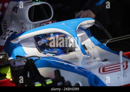 Nichola Latifi aus Kanada fährt am dritten Tag des Formel-1-Wintertests auf dem Circuit de Barcelona-Catalunya am 21. Februar 2020 in Barcelona, Spanien, mit dem (6) ROKIT Williams Racing. (Foto von Jose Breton/Pics Action/NurPhoto) Stockfoto
