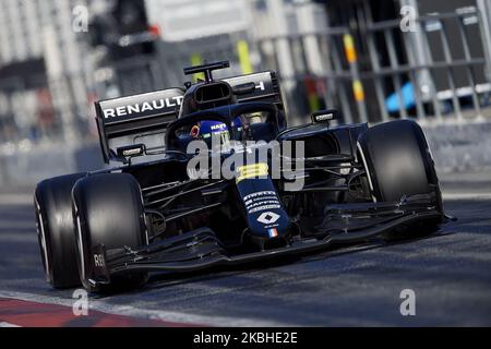 Daniel Ricciardo aus Australien fährt am dritten Tag des Formel-1-Wintertests auf dem Circuit de Barcelona-Catalunya am 21. Februar 2020 in Barcelona, Spanien, mit dem (3) Renault F1 Team. (Foto von Jose Breton/Pics Action/NurPhoto) Stockfoto