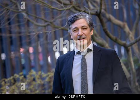 Francesco Foti besucht '‘permette? Fotozelle von Alberto Sordi, in Rom, Italien, am 21. Februar 2020 (Foto: Mauro Fagiani/NurPhoto) Stockfoto