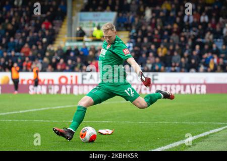 Aaron Ramsdale aus Bournemouth während des Premier League-Spiels zwischen Burnley und Bournemouth in Turf Moor, Burnley am Samstag, 22.. Februar 2020. (Foto von Pat Scaasi/MI News/NurPhoto) Stockfoto