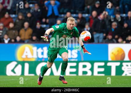 Aaron Ramsdale aus Bournemouth während des Premier League-Spiels zwischen Burnley und Bournemouth in Turf Moor, Burnley am Samstag, 22.. Februar 2020. (Foto von Pat Scaasi/MI News/NurPhoto) Stockfoto